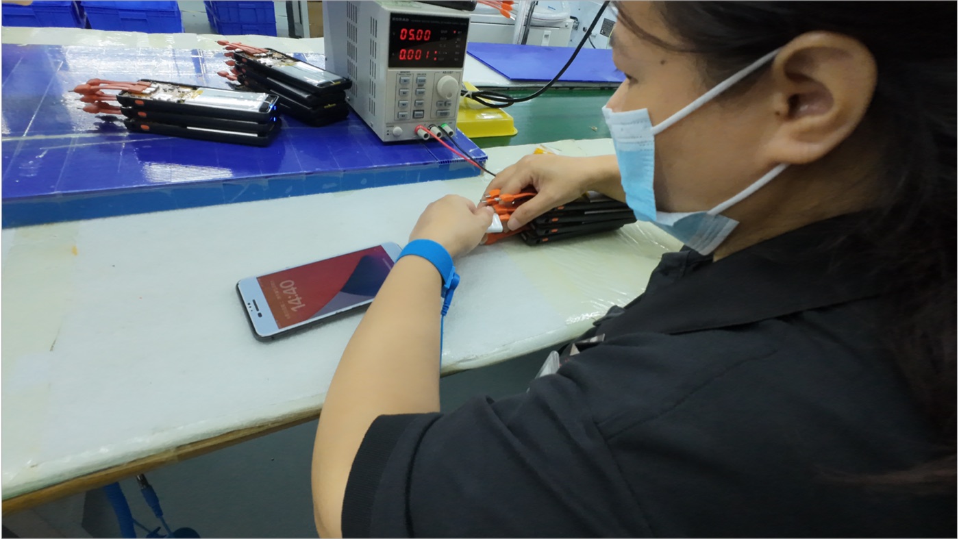 Factory A battery test