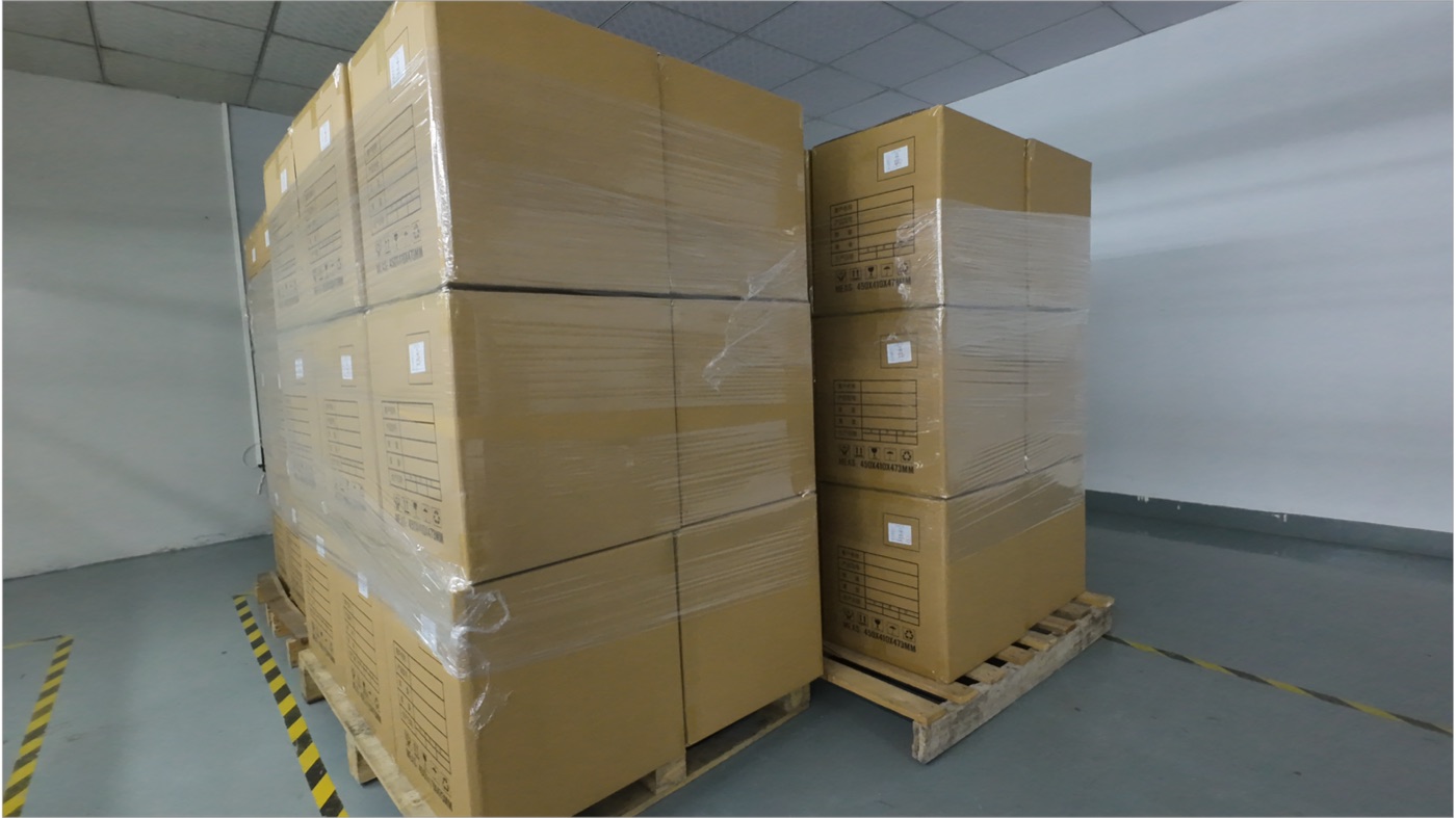 Factory A packaging line