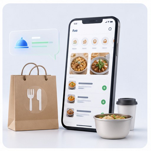 Food ordering microservice module