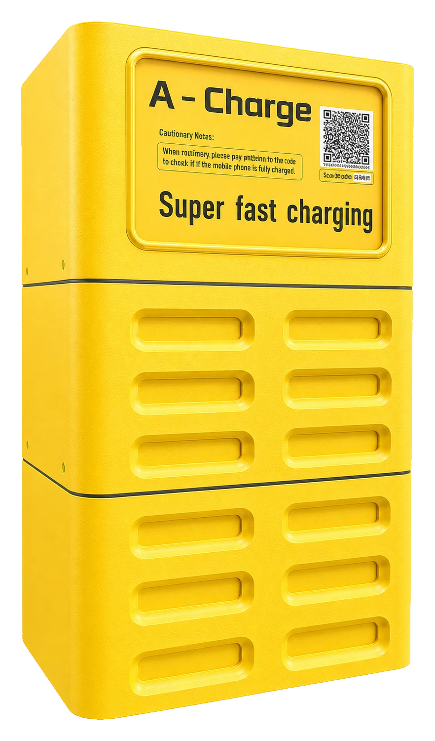 12-slot shared power bank rental station for Singapore expansion